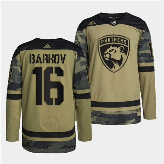 Aleksander Barkov Florida Panthers camo Camo jersey