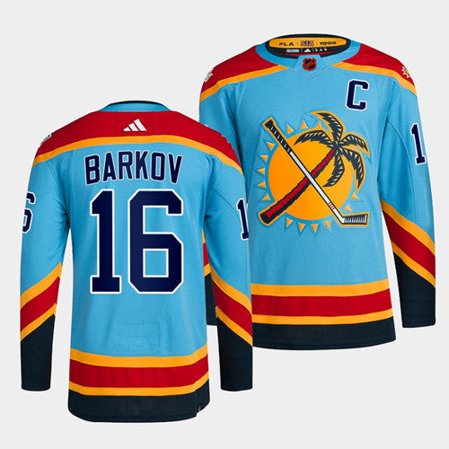 Aleksander Barkov Florida Panthers blue Reverse Retro jersey