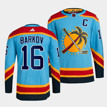 Aleksander Barkov Florida Panthers blue Reverse Retro jersey