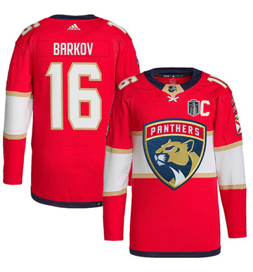 Aleksander Barkov Florida Panthers red jersey