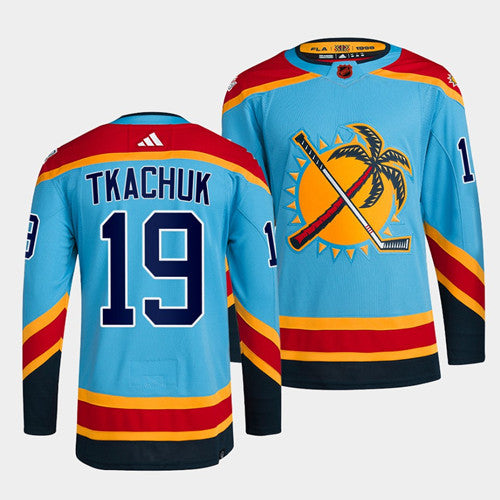 Matthew Tkachuk Florida Panthers blue Reverse Retro jersey