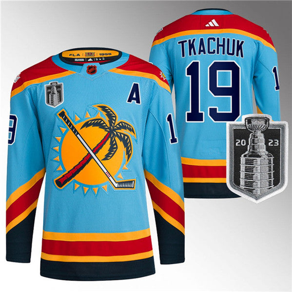 Matthew Tkachuk Florida Panthers blue Reverse Retro jersey