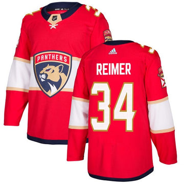 James Reimer Florida Panthers red jersey