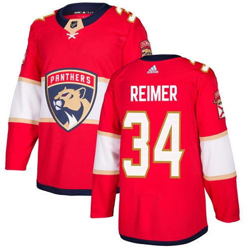 James Reimer Florida Panthers red jersey