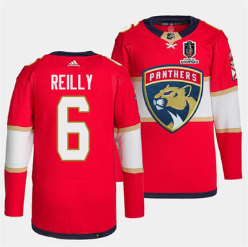 Mike Reilly Florida Panthers red Home jersey
