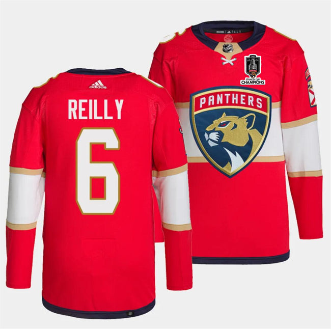 Mike Reilly Florida Panthers red Home jersey