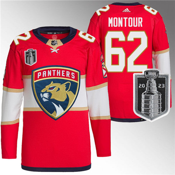 Brandon Montour Florida Panthers red jersey
