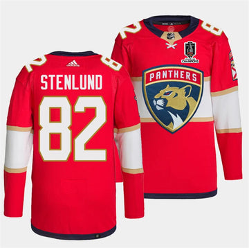 Kevin Stenlund Florida Panthers red Home jersey