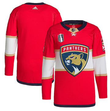 Custom Florida Panthers red jersey