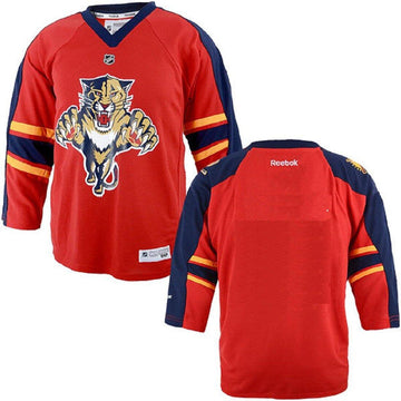 Custom Florida Panthers red jersey