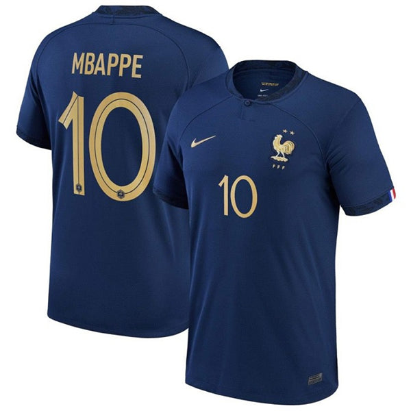 Mbappe France National Team navy Home jersey