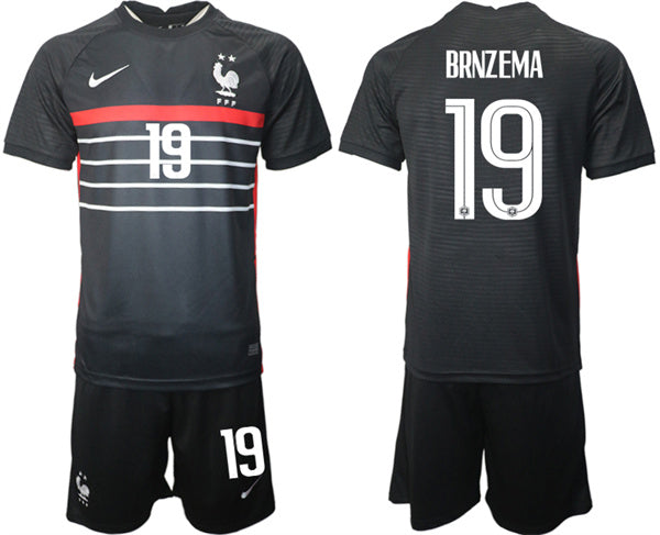 Brnzema France National Team black Home jersey