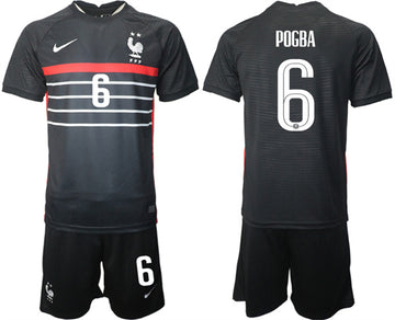Pogba France National Team black Home jersey