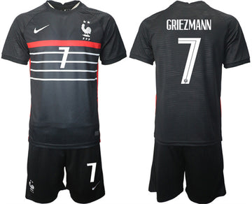 Girezmann France National Team black Home jersey