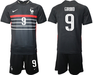 Giroud France National Team black Home jersey