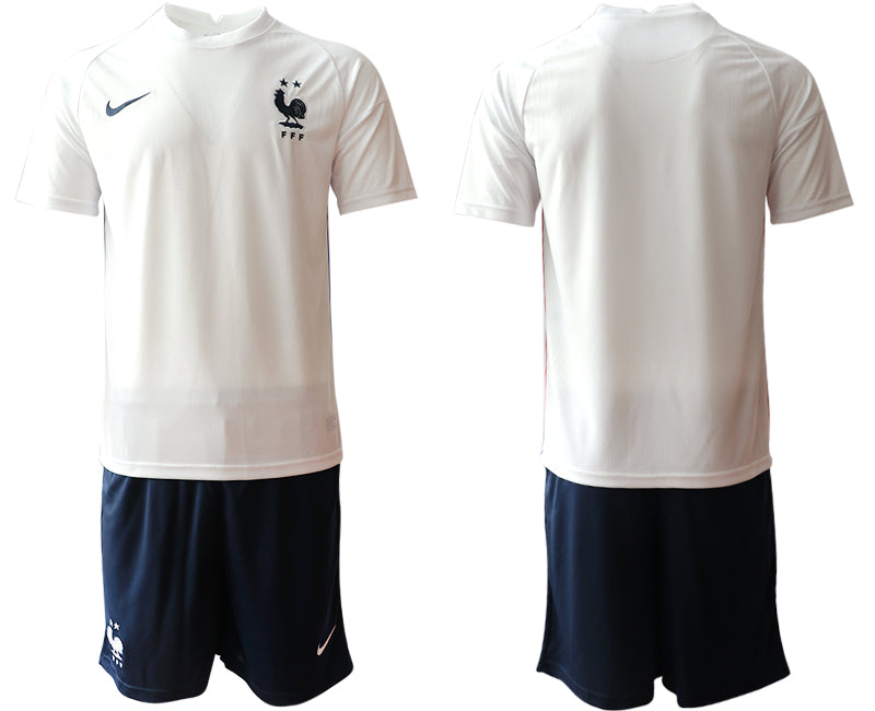 Custom France National Team white jersey