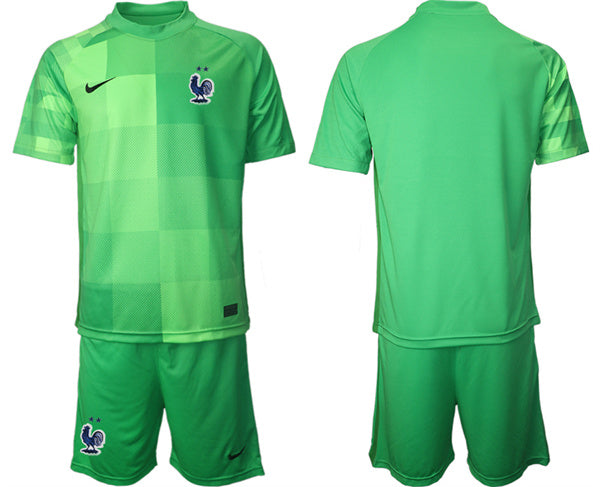 Goalkeeper France National Team green Home jersey