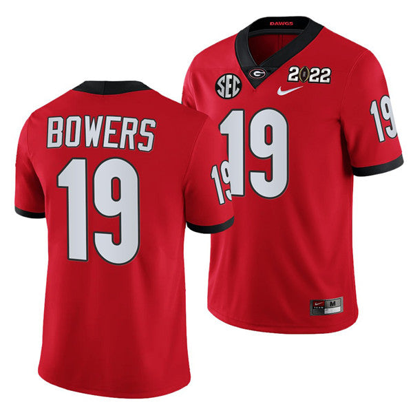 Brock Bowers Georgia Bulldogs red jersey