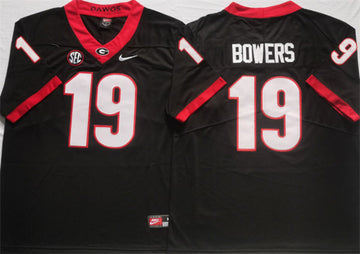 Brock Bowers Georgia Bulldogs black jersey