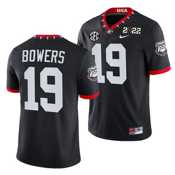Zamir White Georgia Bulldogs black jersey