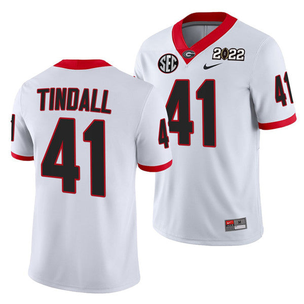 Channing Tindall Georgia Bulldogs white jersey