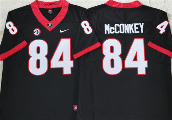 McCONKEY Georgia Bulldogs black jersey