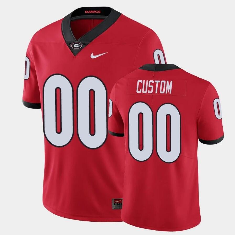 Georgia Bulldogs red jersey