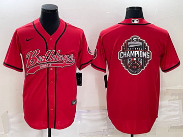 Georgia Bulldogs red jersey