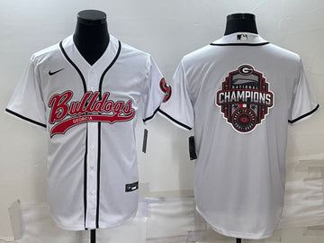 Georgia Bulldogs white jersey