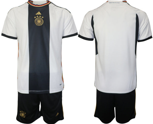 Custom Germany National Team white Home jersey