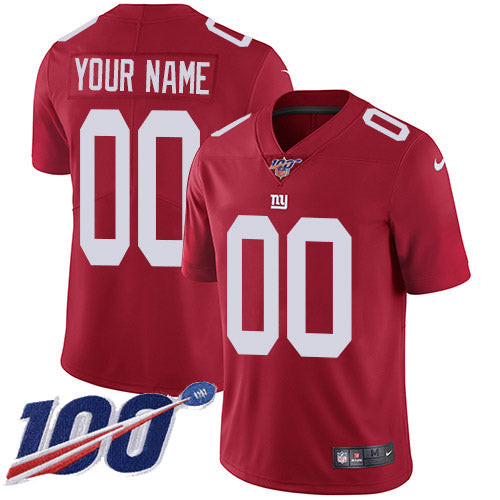 New York Giants red jersey