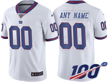 New York Giants white jersey
