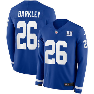 Saquon Barkley New York Giants royal jersey