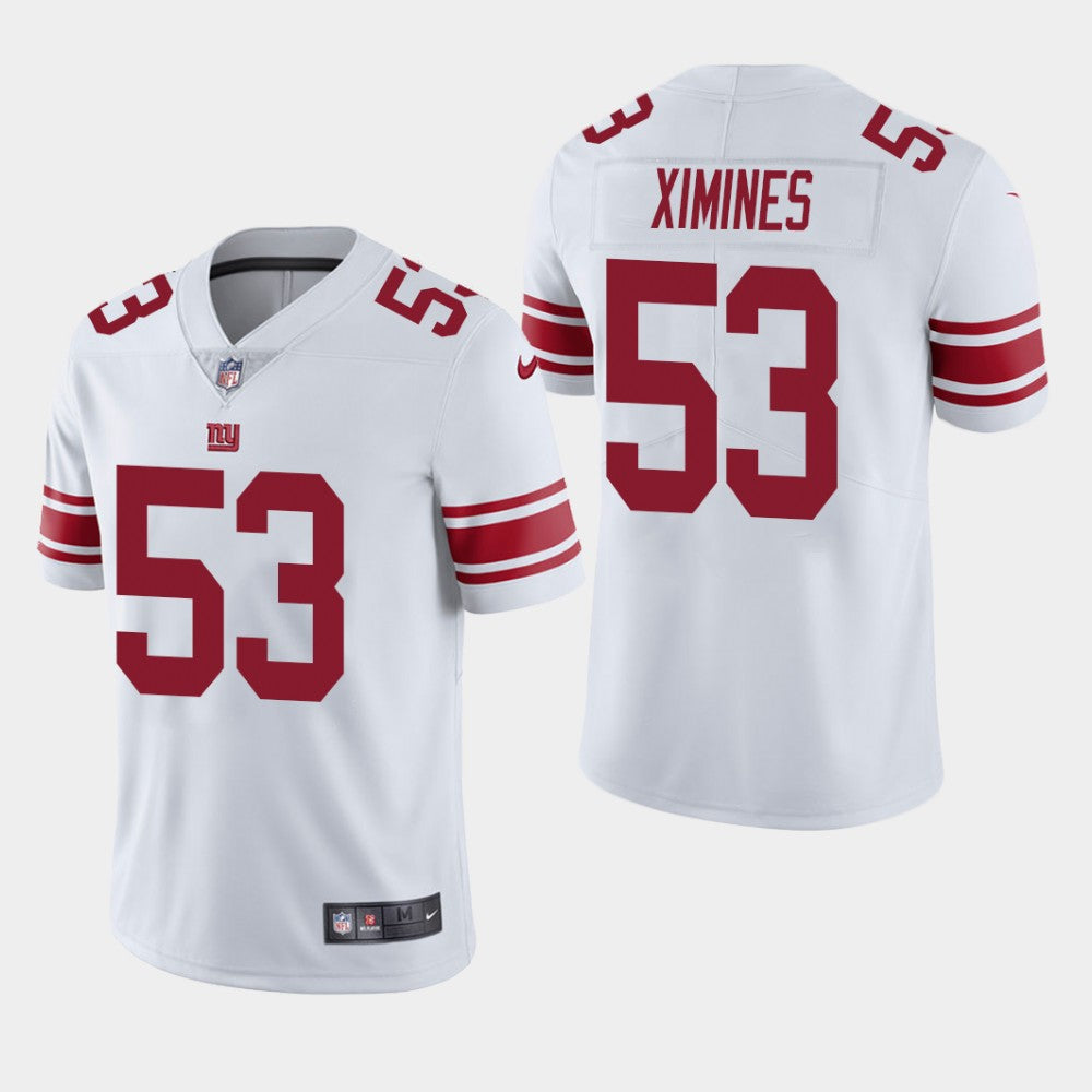 Oshane Ximines New York Giants white jersey