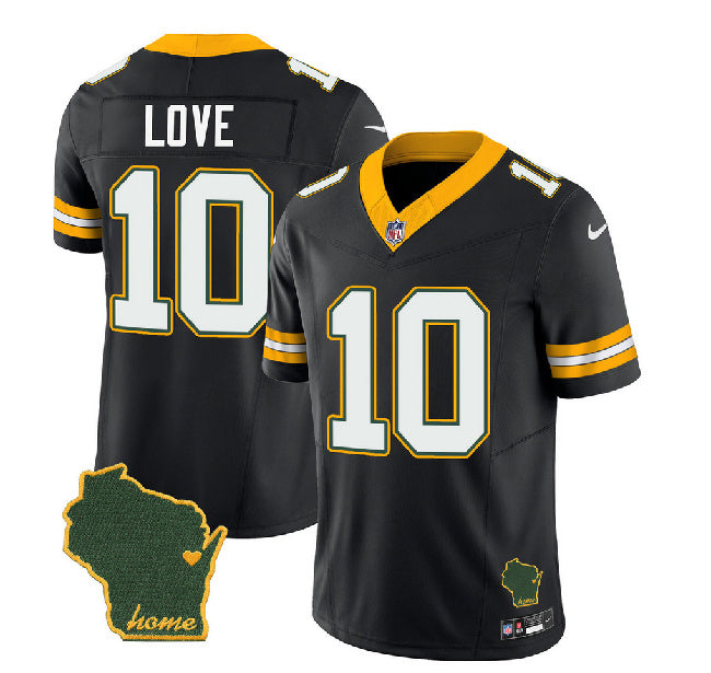 Jordan Love Green Bay Packers green FUSE jersey