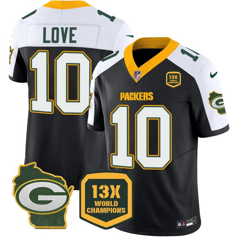 Jordan Love Green Bay Packers green FUSE jersey