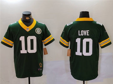 Jordan Love Green Bay Packers green FUSE jersey