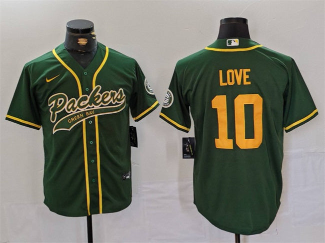 Jordan Love Green Bay Packers green jersey