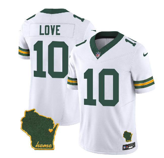 Jordan Love Green Bay Packers green FUSE jersey