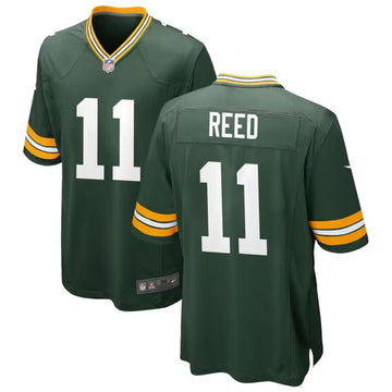 Jayden Reed Green Bay Packers green Game jersey