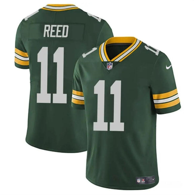 Jayden Reed Green Bay Packers green jersey