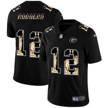 Aaron Rodgers Green Bay Packers green jersey
