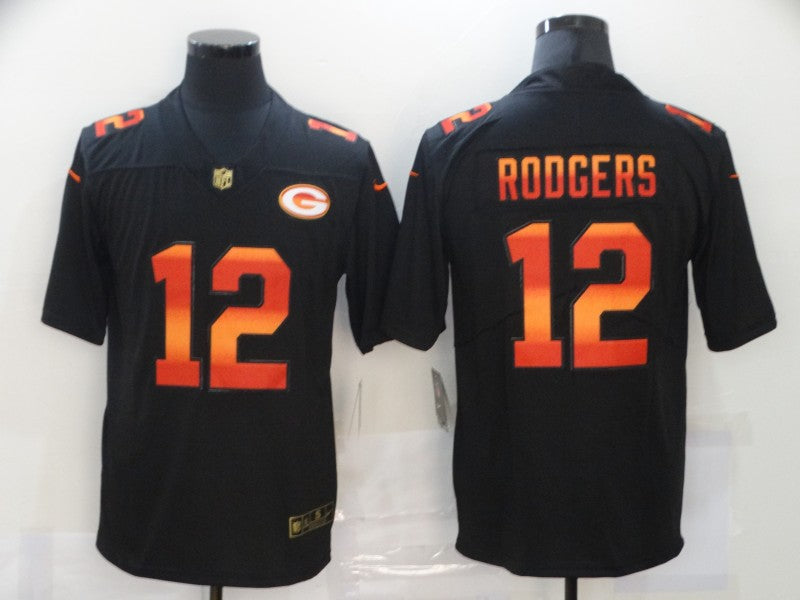 Aaron Rodgers Green Bay Packers green Fashion jersey