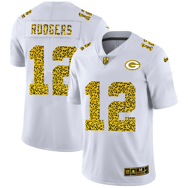 Aaron Rodgers Green Bay Packers green Fashion jersey