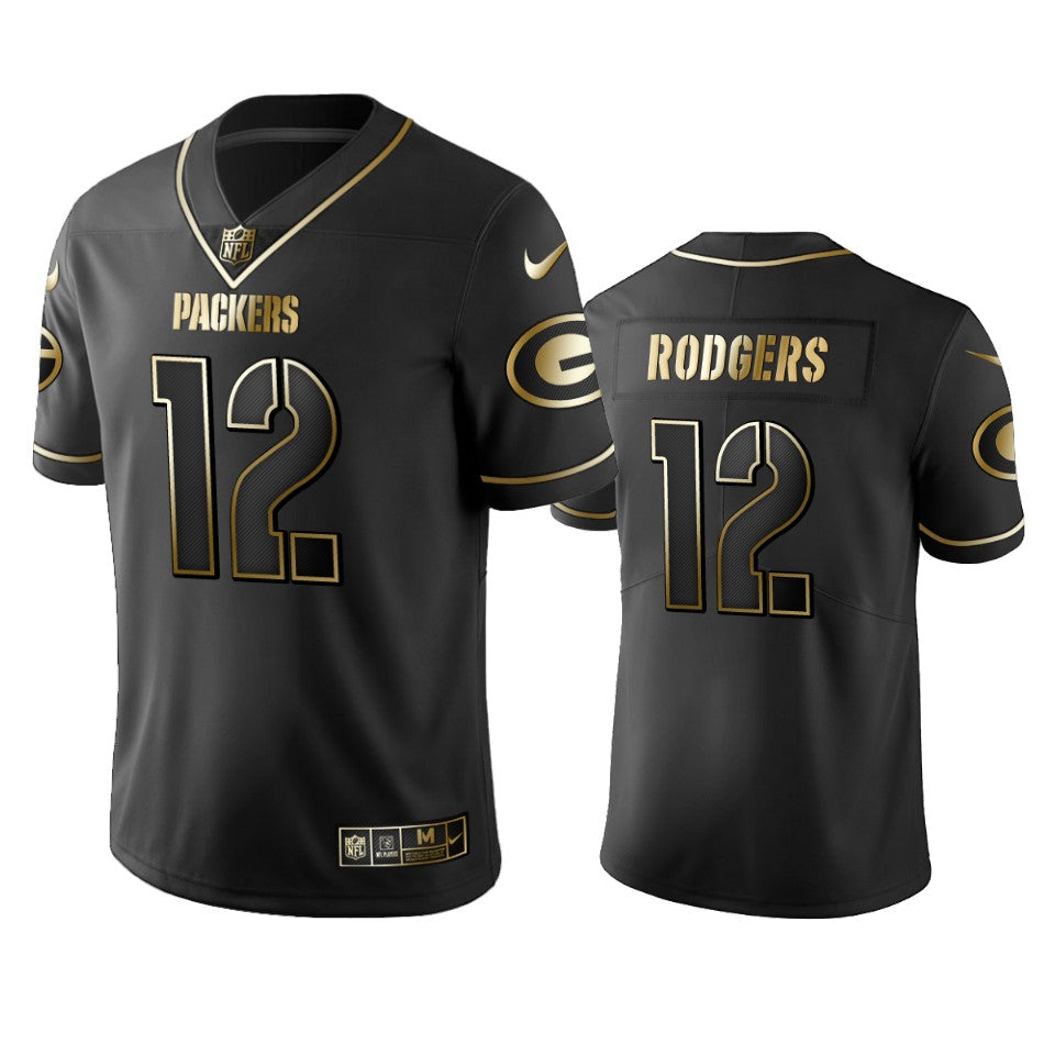 Aaron Rodgers Green Bay Packers green jersey
