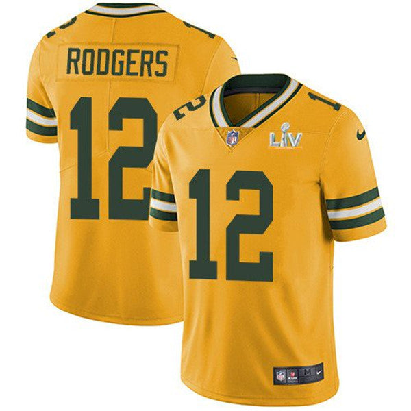 Aaron Rodgers Green Bay Packers green jersey