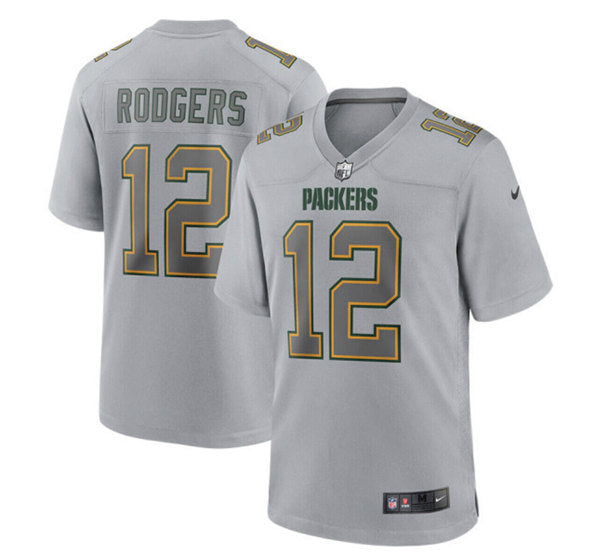 Aaron Rodgers Green Bay Packers green Game jersey
