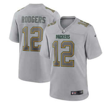 Aaron Rodgers Green Bay Packers green Game jersey