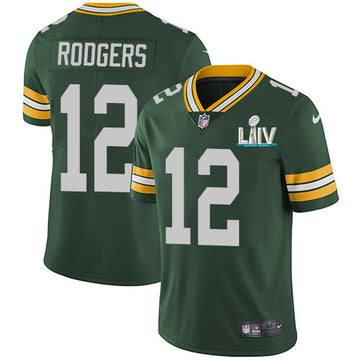 Aaron Rodgers Green Bay Packers green jersey