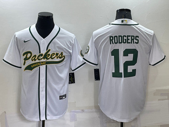 Aaron Rodgers Green Bay Packers green jersey